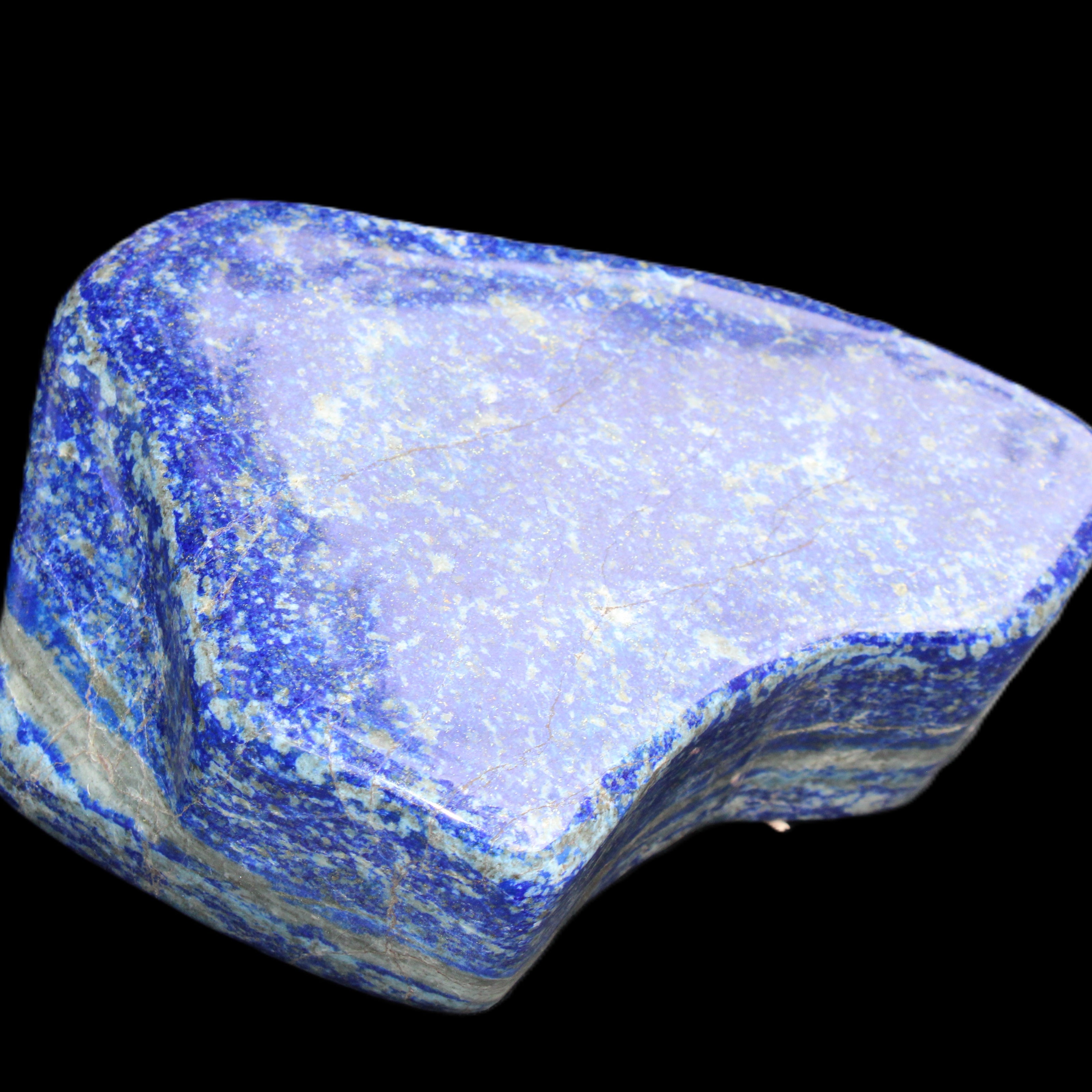Lapis Lazuli freeform 120*83*36mm 745g in sunlight - Rocks and Things Store