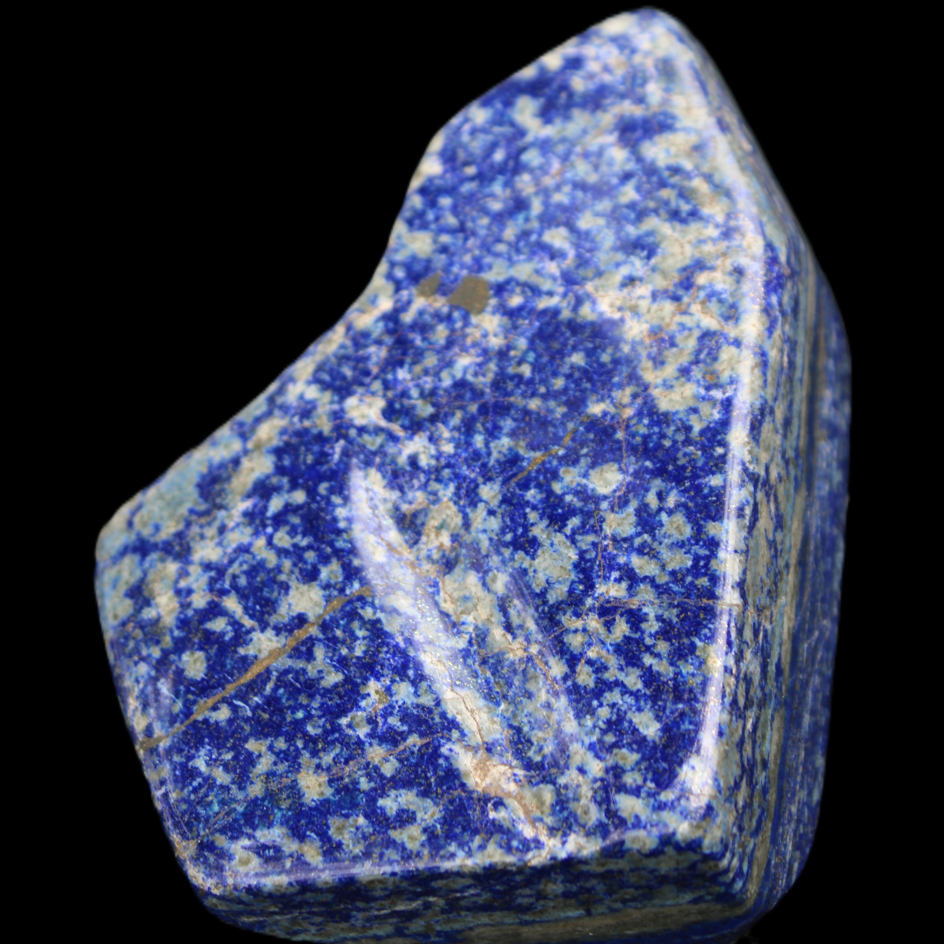 Lapis Lazuli freeform 120*83*36mm 745g in sunlight - Rocks and Things Store