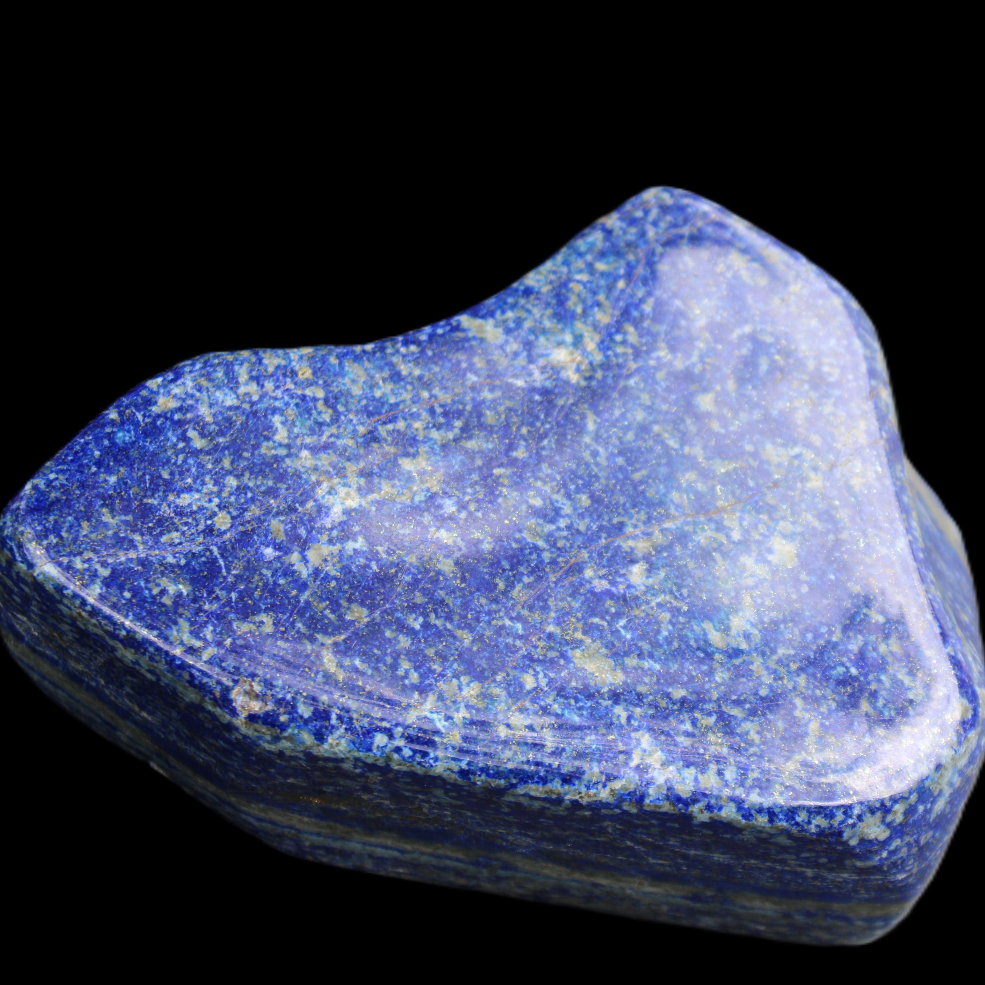 Lapis Lazuli freeform 120*83*36mm 745g in sunlight - Rocks and Things Store