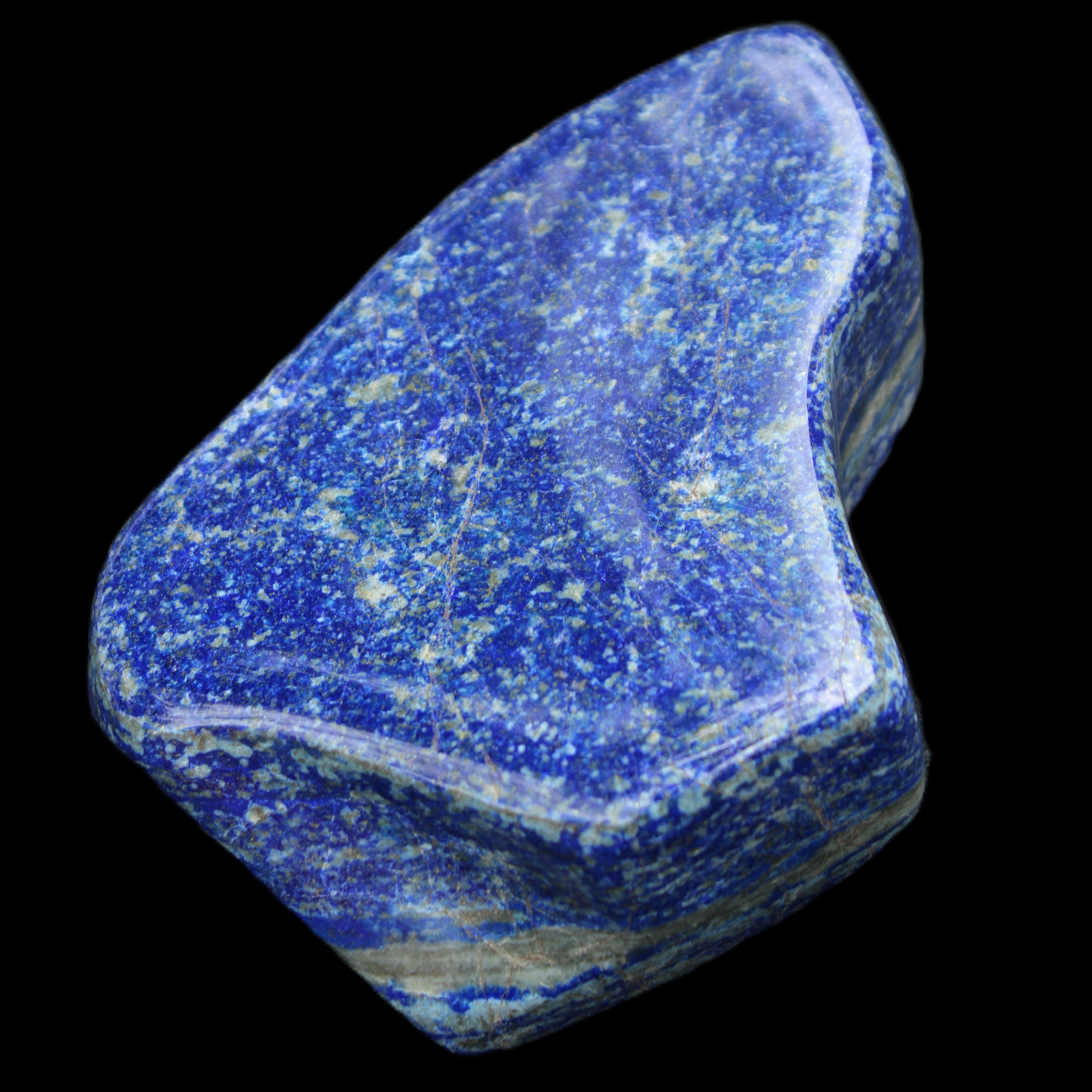 Lapis Lazuli freeform 120*83*36mm 745g in sunlight - Rocks and Things Store