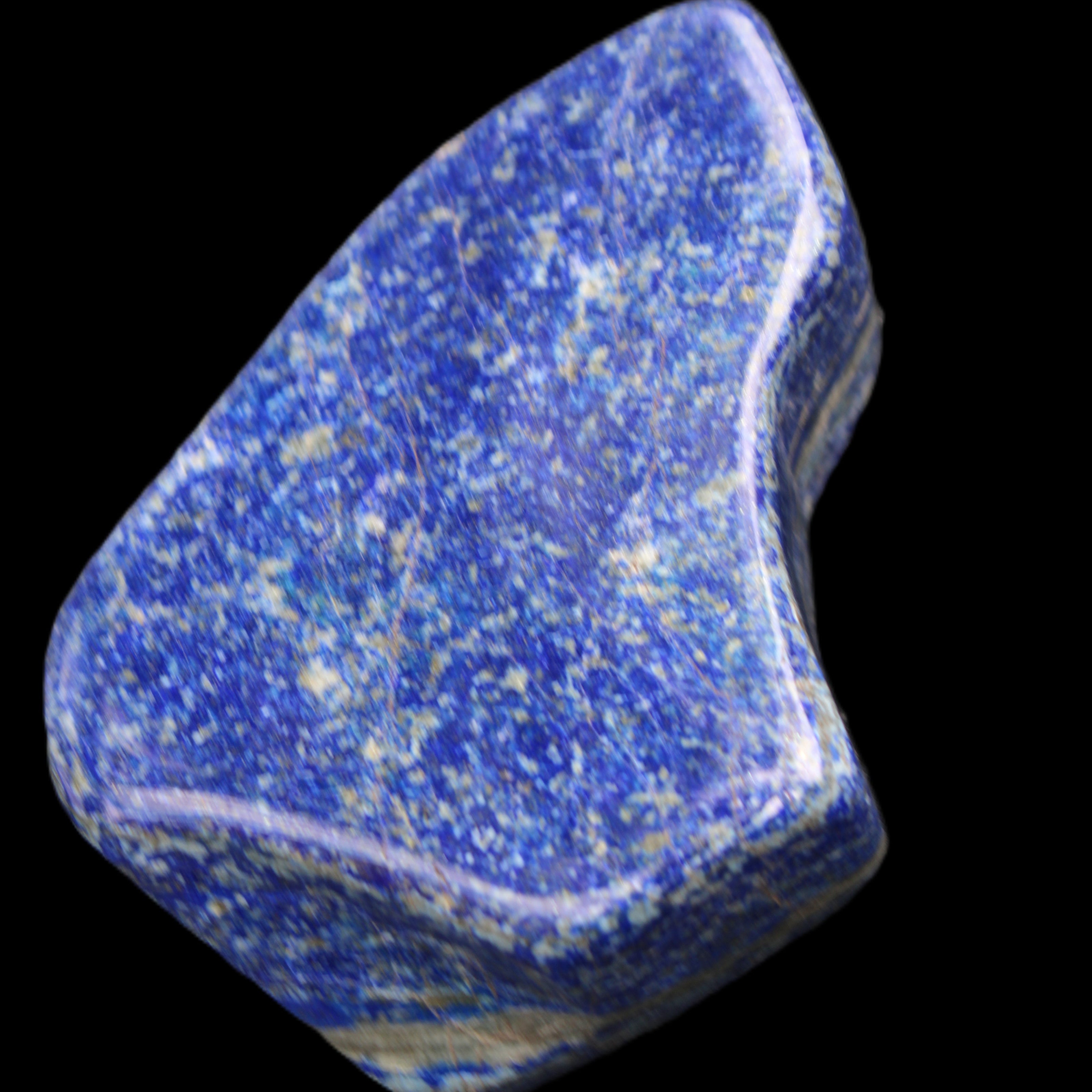 Lapis Lazuli freeform 120*83*36mm 745g in sunlight - Rocks and Things Store