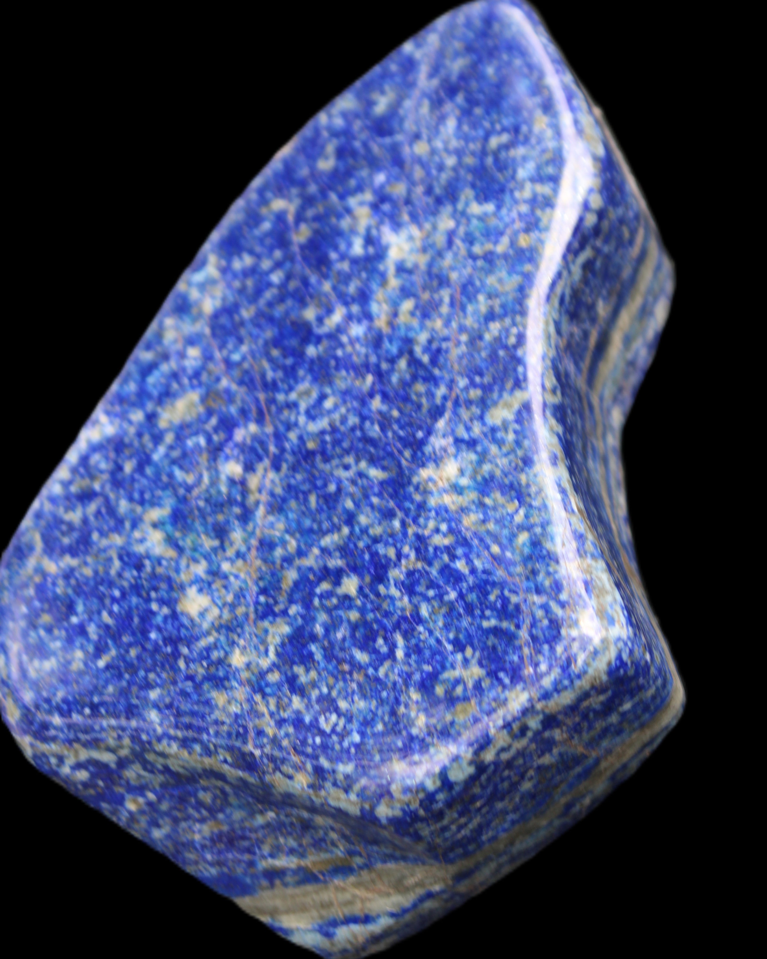 Lapis Lazuli freeform 120*83*36mm 745g in sunlight - Rocks and Things Store