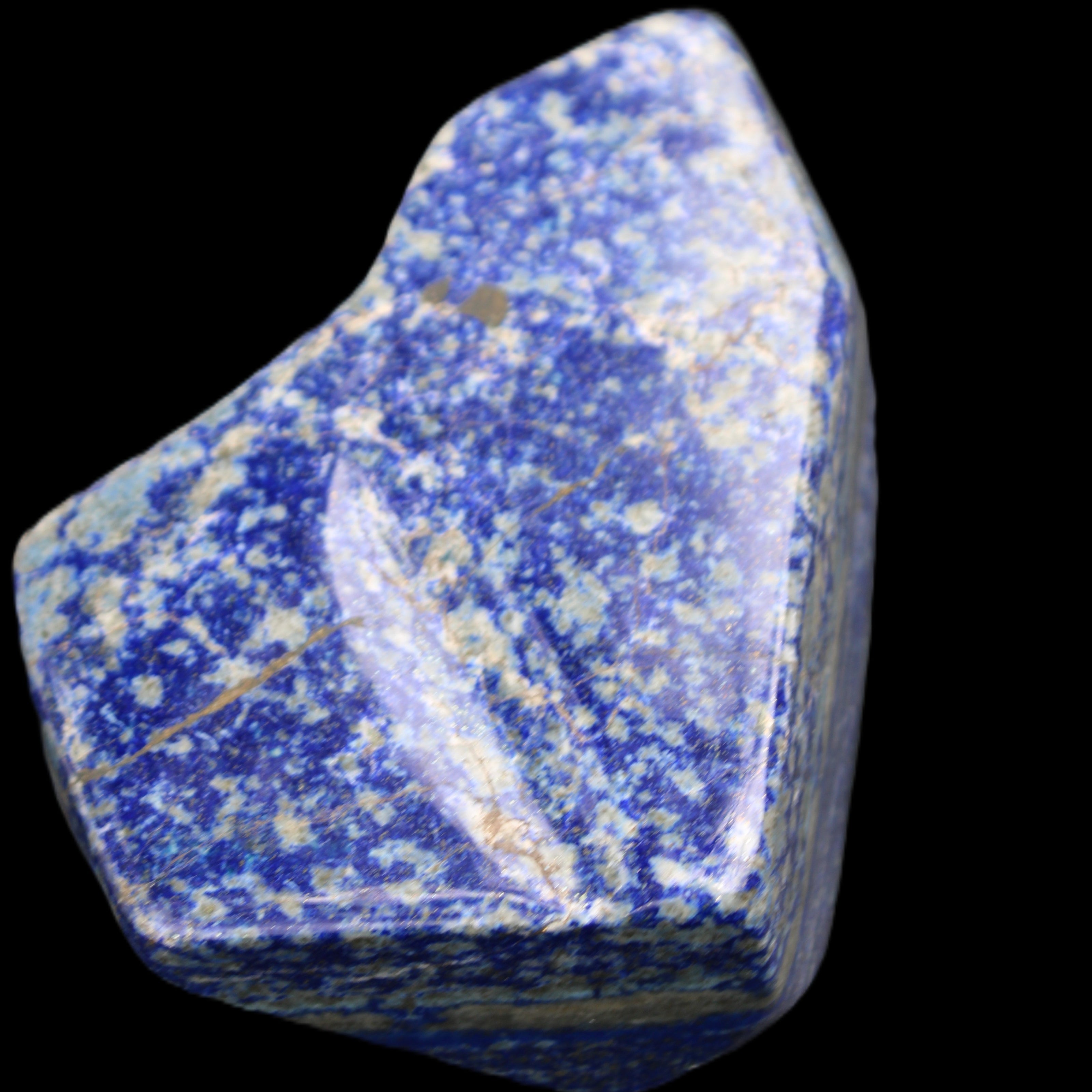 Lapis Lazuli freeform 120*83*36mm 745g in sunlight - Rocks and Things Store