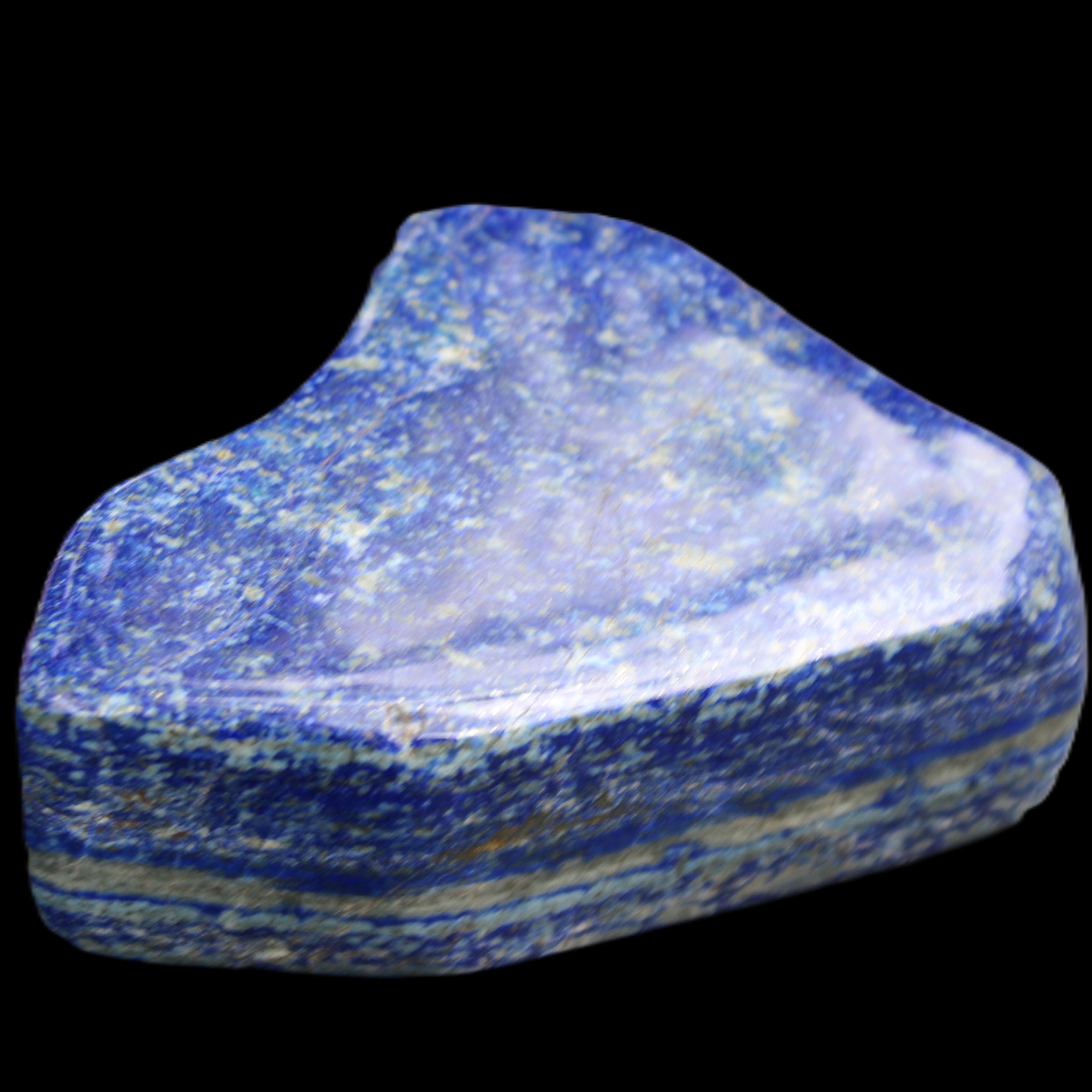 Lapis Lazuli freeform 120*83*36mm 745g in sunlight - Rocks and Things Store