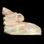 Afghan Jade Dragon's head hand-carved 115*50*84mm 589g in sunlight - Rocks and Things Store