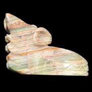 Afghan Jade Dragon's head hand-carved 115*50*84mm 589g in sunlight - Rocks and Things Store