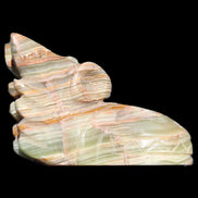 Afghan Jade Dragon's head hand-carved 115*50*84mm 589g in sunlight - Rocks and Things Store