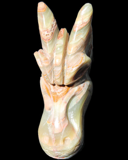Afghan Jade Dragon's head hand-carved 115*50*84mm 589g in sunlight - Rocks and Things Store