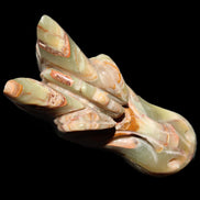 Afghan Jade Dragon's head hand-carved 115*50*84mm 589g in sunlight - Rocks and Things Store