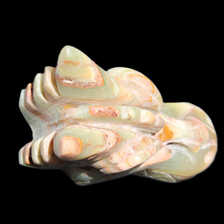 Afghan Jade Dragon's head hand-carved 115*50*84mm 589g in sunlight - Rocks and Things Store
