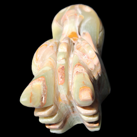 Afghan Jade Dragon's head hand-carved 115*50*84mm 589g in sunlight - Rocks and Things Store