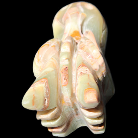 Afghan Jade Dragon's head hand-carved 115*50*84mm 589g in sunlight - Rocks and Things Store