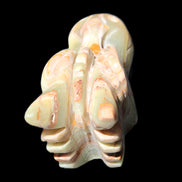 Afghan Jade Dragon's head hand-carved 115*50*84mm 589g in sunlight - Rocks and Things Store
