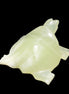 Afghan Jade Turtle hand-carved 78*72*31mm 211g in sunlight - Rocks and Things Store