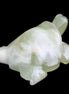 Afghan Jade Turtle hand-carved 78*61*30mm 181g in sunlight - Rocks and Things Store