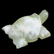 Afghan Jade Turtle hand-carved 78*61*30mm 181g in sunlight - Rocks and Things Store