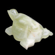 Afghan Jade Turtle hand-carved 78*61*30mm 181g in sunlight - Rocks and Things Store