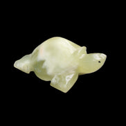 Afghan Jade Turtle hand-carved 78*61*30mm 181g in sunlight - Rocks and Things Store
