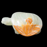 Afghan Jade Turtle hand-carved 85*60*37mm 183g in sunlight - Rocks and Things Store