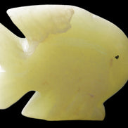 Afghan Jade fish hand-carved 82*66*19mm 173g in sunlight - Rocks and Things Store