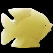 Afghan Jade fish hand-carved 82*66*19mm 173g in sunlight - Rocks and Things Store