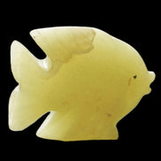 Afghan Jade fish hand-carved 82*66*19mm 173g in sunlight - Rocks and Things Store