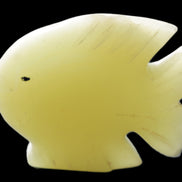 Afghan Jade fish hand-carved 82*66*19mm 173g in sunlight - Rocks and Things Store