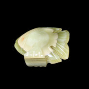 Afghan Jade fish hand-carved 75*59*25mm 166g in sunlight - Rocks and Things Store