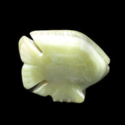 Afghan Jade fish hand-carved 75*59*25mm 166g in sunlight - Rocks and Things Store