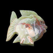 Afghan Jade fish hand-carved 101*73*26mm 209g in sunlight - Rocks and Things Store