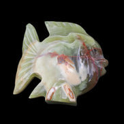 Afghan Jade fish hand-carved 101*73*26mm 209g in sunlight - Rocks and Things Store