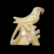 Afghan Jade bird hand-carved 106*81*35mm 291g in sunlight - Rocks and Things Store