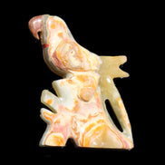 Afghan Jade bird hand-carved 106*81*35mm 291g in sunlight - Rocks and Things Store