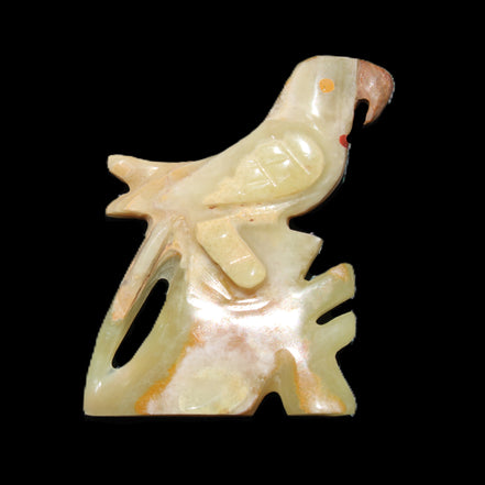 Afghan Jade bird hand-carved 106*81*35mm 291g in sunlight - Rocks and Things Store