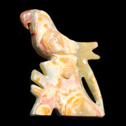 Afghan Jade bird hand-carved 106*81*35mm 291g in sunlight - Rocks and Things Store