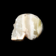 Afghan Jade skull hand-carved 55*48*33mm 168g in sunlight - Rocks and Things Store