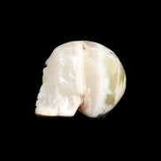 Afghan Jade skull hand-carved 55*48*33mm 168g in sunlight - Rocks and Things Store