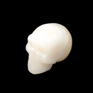 Afghan Jade skull hand-carved 55*48*33mm 172g in sunlight - Rocks and Things Store