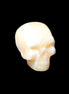 Yellow Calcite skull hand-carved 49*43*34mm 131g in sunlight - Rocks and Things Store