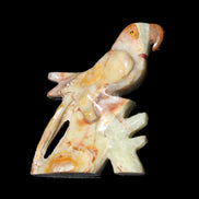 Afghan Jade bird hand-carved 75*21*100mm 207g in sunlight - Rocks and Things Store