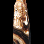 Chocolate Calcite obelisk 111*35mm 208g in UV light - Rocks and Things Store