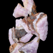 Pink Aragonite 9 small stones 23-35mm 77g in UV light - Rocks and Things Store