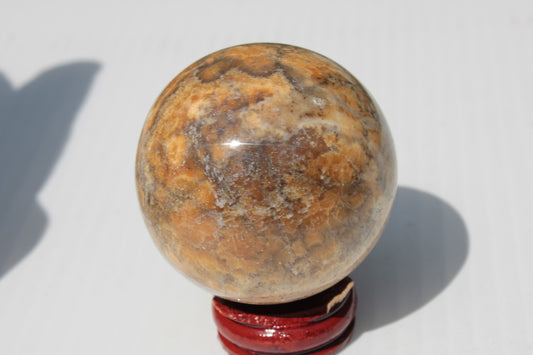 Calcite banded sphere 180g