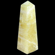 Lemon Calcite obelisk 543g Rocks and Things