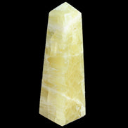 Lemon Calcite obelisk 543g Rocks and Things