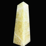 Lemon Calcite obelisk 543g Rocks and Things