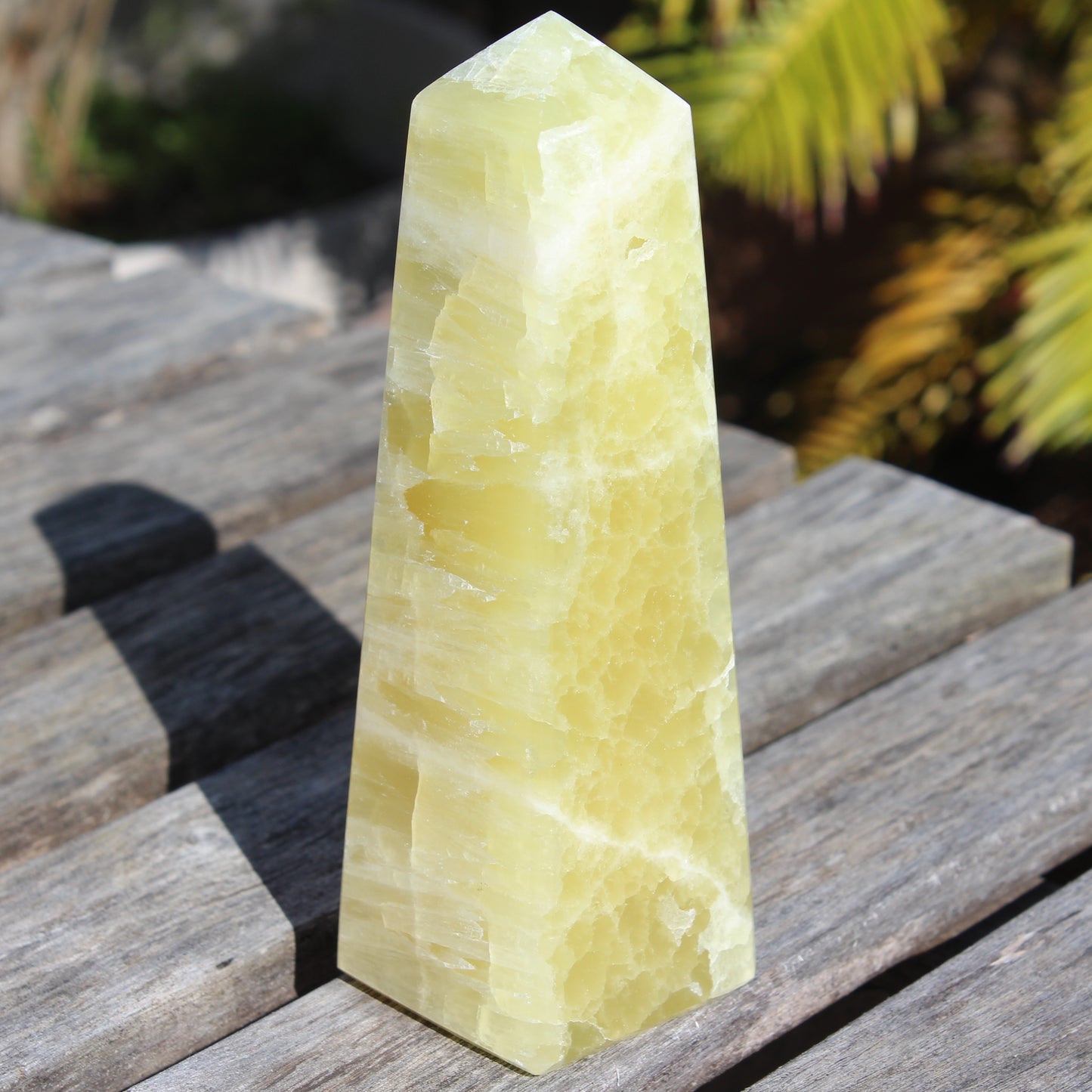 Lemon Calcite obelisk 543g
