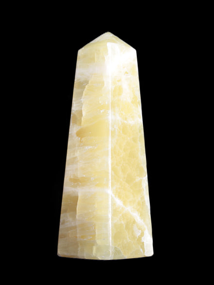 Lemon Calcite obelisk 543g