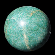 Amazonite sphere 679g in sunlight - Rocks and Things Store