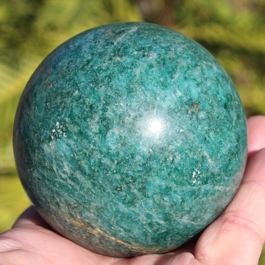 Amazonite sphere 679g Rocks and Things